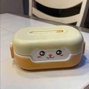 Cute Cat Face Lunch Box